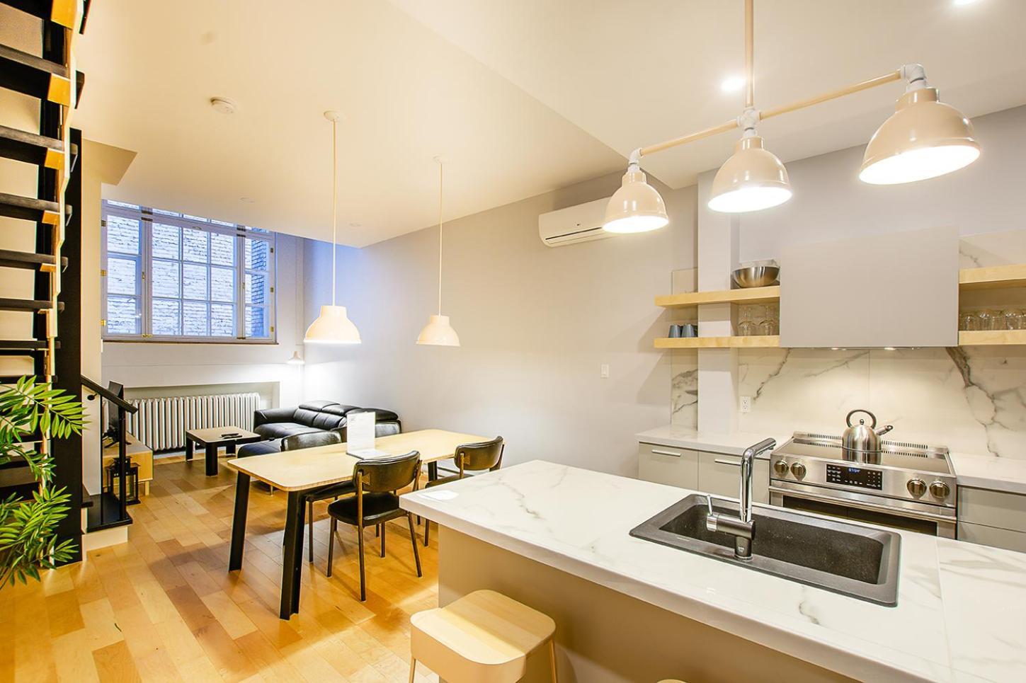 Les Lofts St-Pierre - Par Les Lofts Vieux-Quebec Apartment Ruang foto