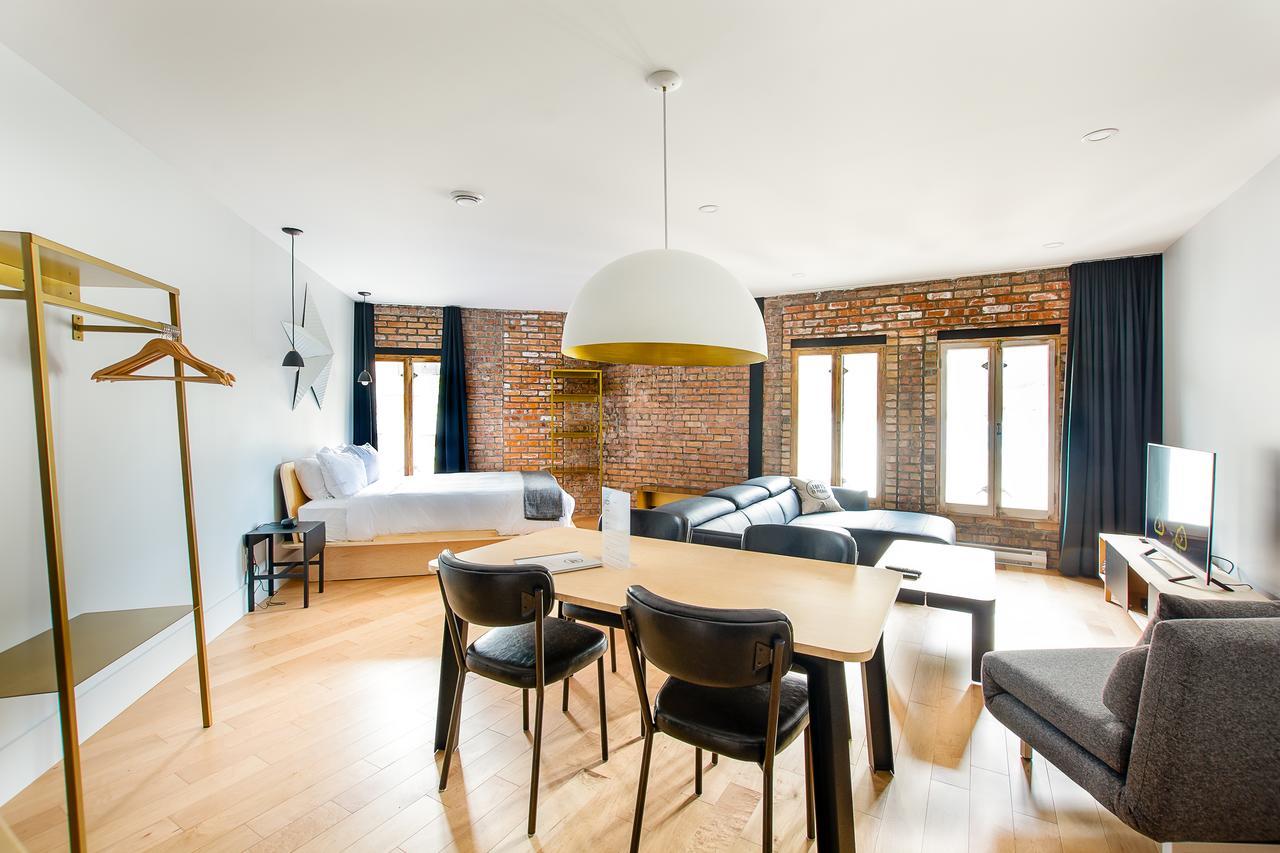 Les Lofts St-Pierre - Par Les Lofts Vieux-Quebec Apartment Bagian luar foto