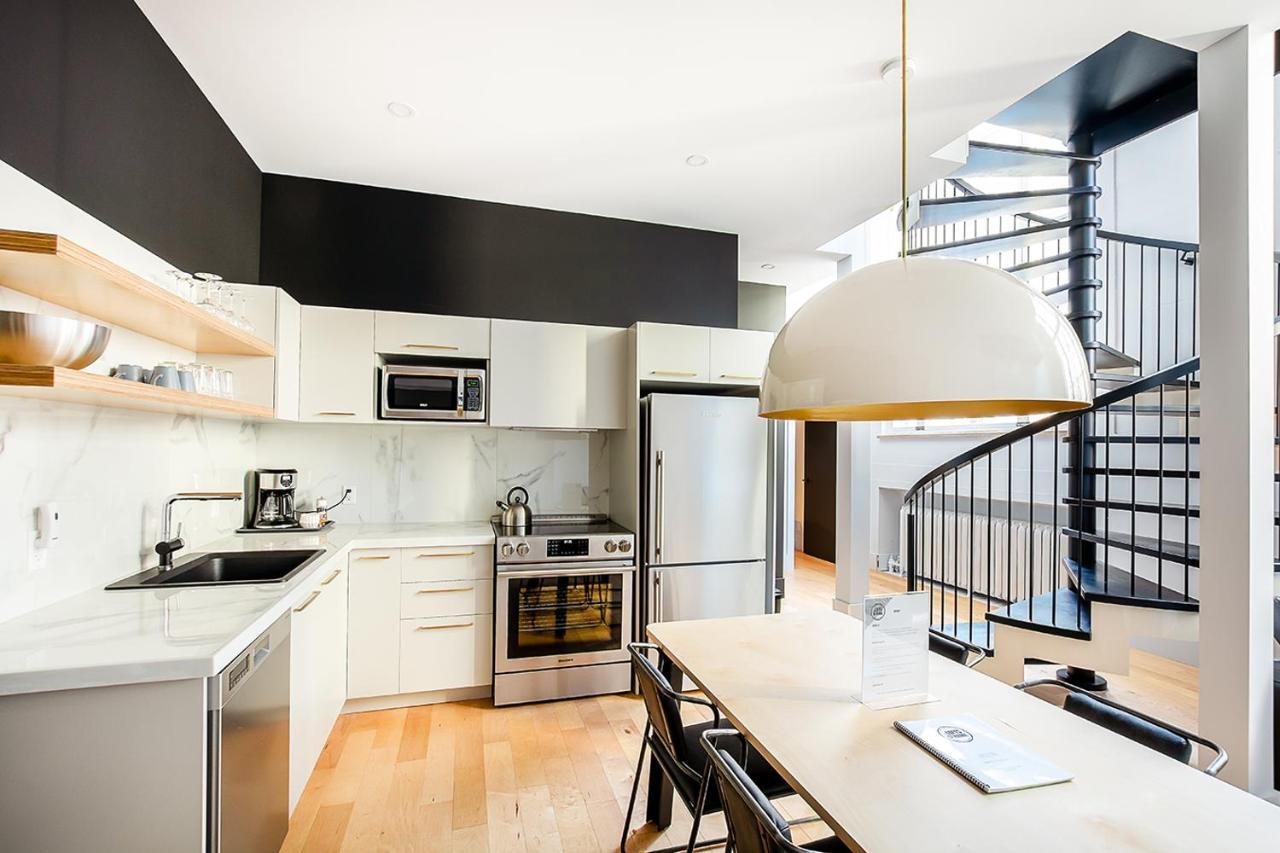 Les Lofts St-Pierre - Par Les Lofts Vieux-Quebec Apartment Ruang foto